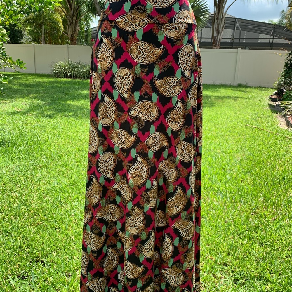 LuLaRoe Colorful Women’s Maxi Skirt - Picture 7 of 8